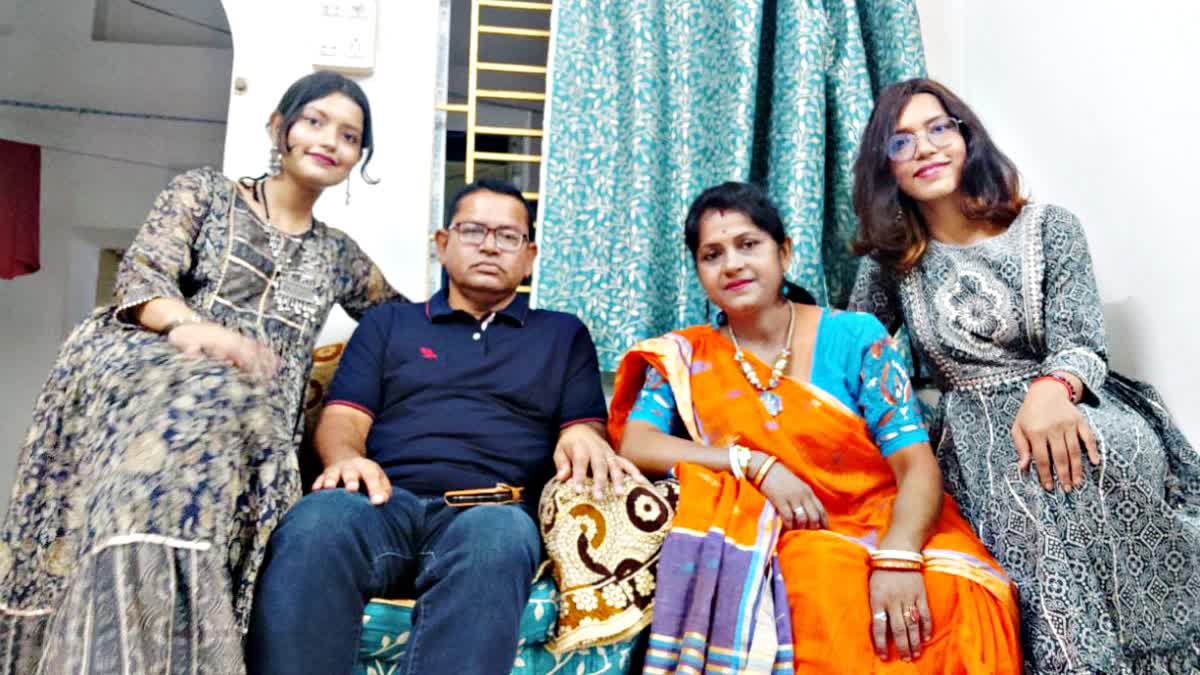 Madhurima Datta with Family