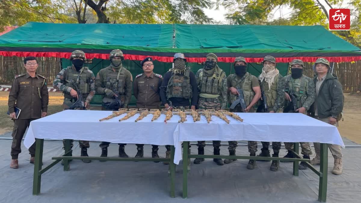 Massive weapons cache recovered