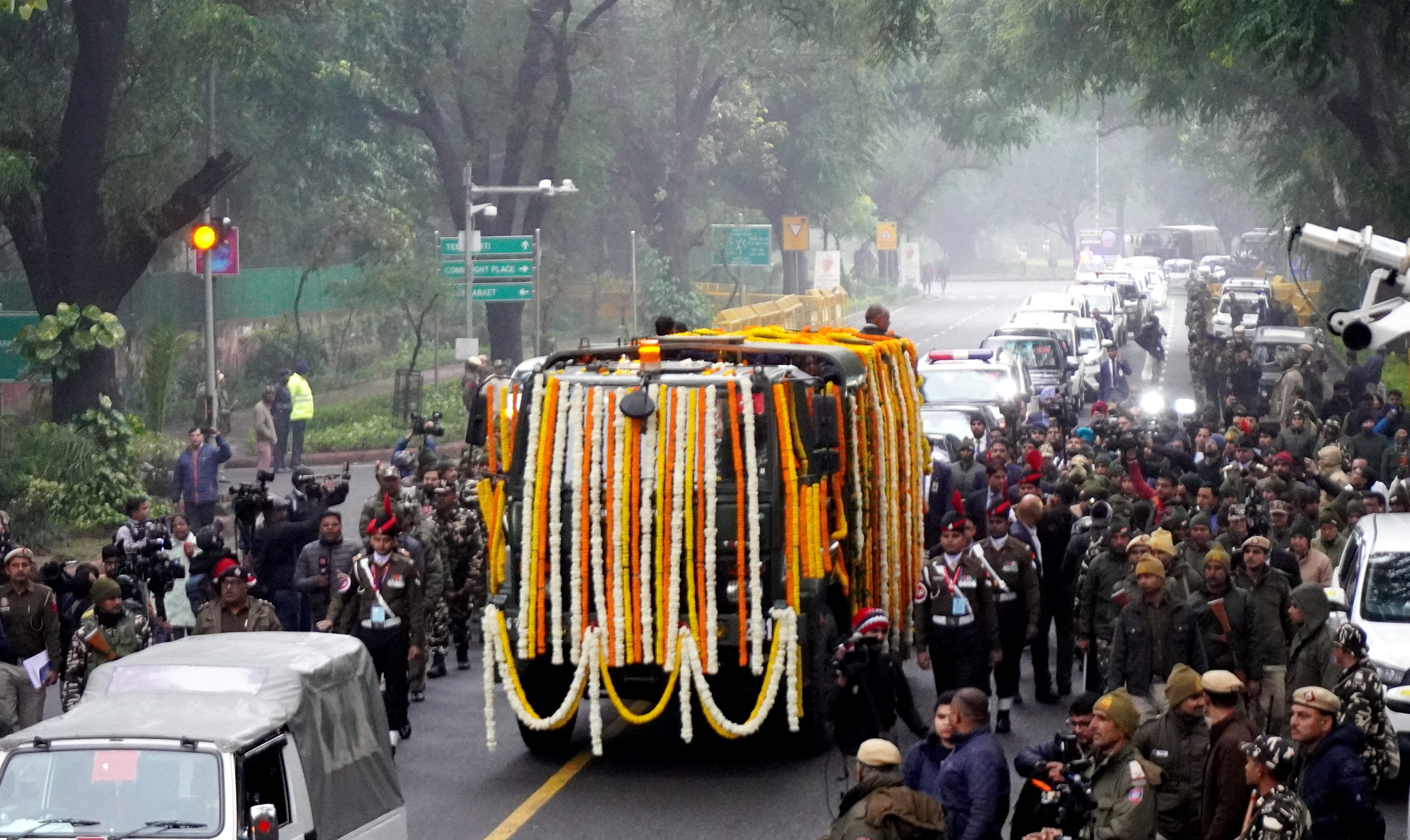 Manmohan Singh Funeral Live Updates