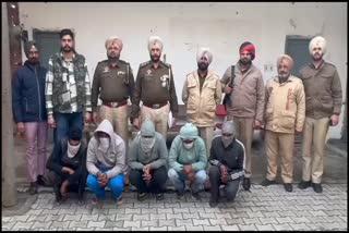 5 ACCUSED ARRESTED