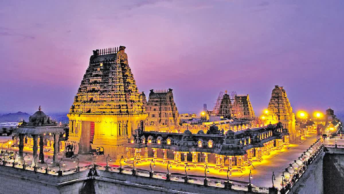 Yadadri Temple