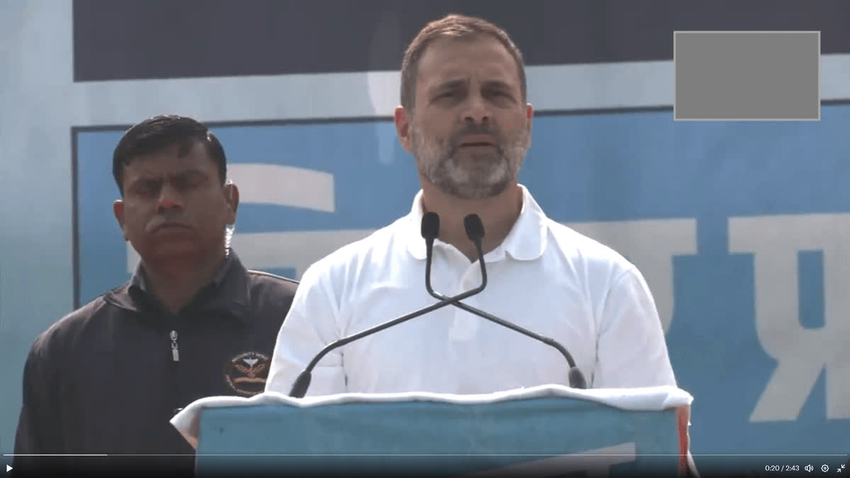 RSS  BJP ideology lead to hatred and violence in country: Rahul Gandhi