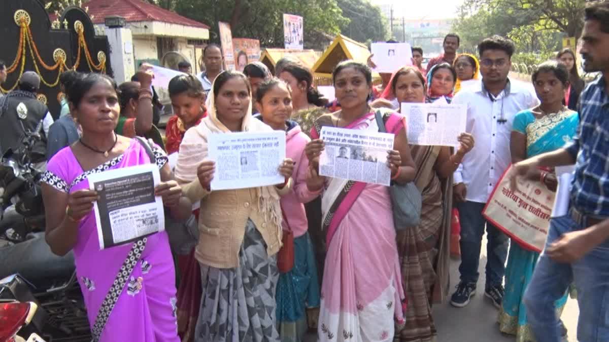 Naxal victim family meet CM Vishnudeo