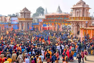 Nearly 19 lakh devotees have offered prayers to Ram Lalla in Ayodhya's Ram Temple since the Pran Pratishtha and the figures are only expected to rise.
