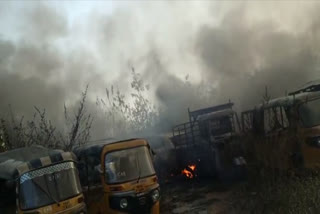 Fire Accident In Sangareddy