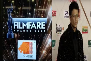 69th Filmfare Awards : ફિલ્મ ફેર એવોડર્ઝ નાઇટના હોસ્ટ કરણ જોહરનો બ્લેક સૂટ લૂક બન્યો ફેવરિટ