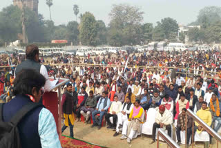 पटना में बढ़ई अधिकार रैली
