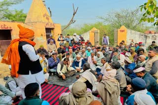 massive protest of the Jats,  Jats of Bharatpur Dholpur