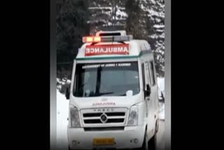 ambulances in Kashmir