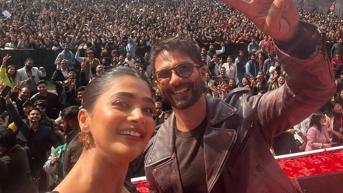 Shahid Kapoor and Pooja Hegde