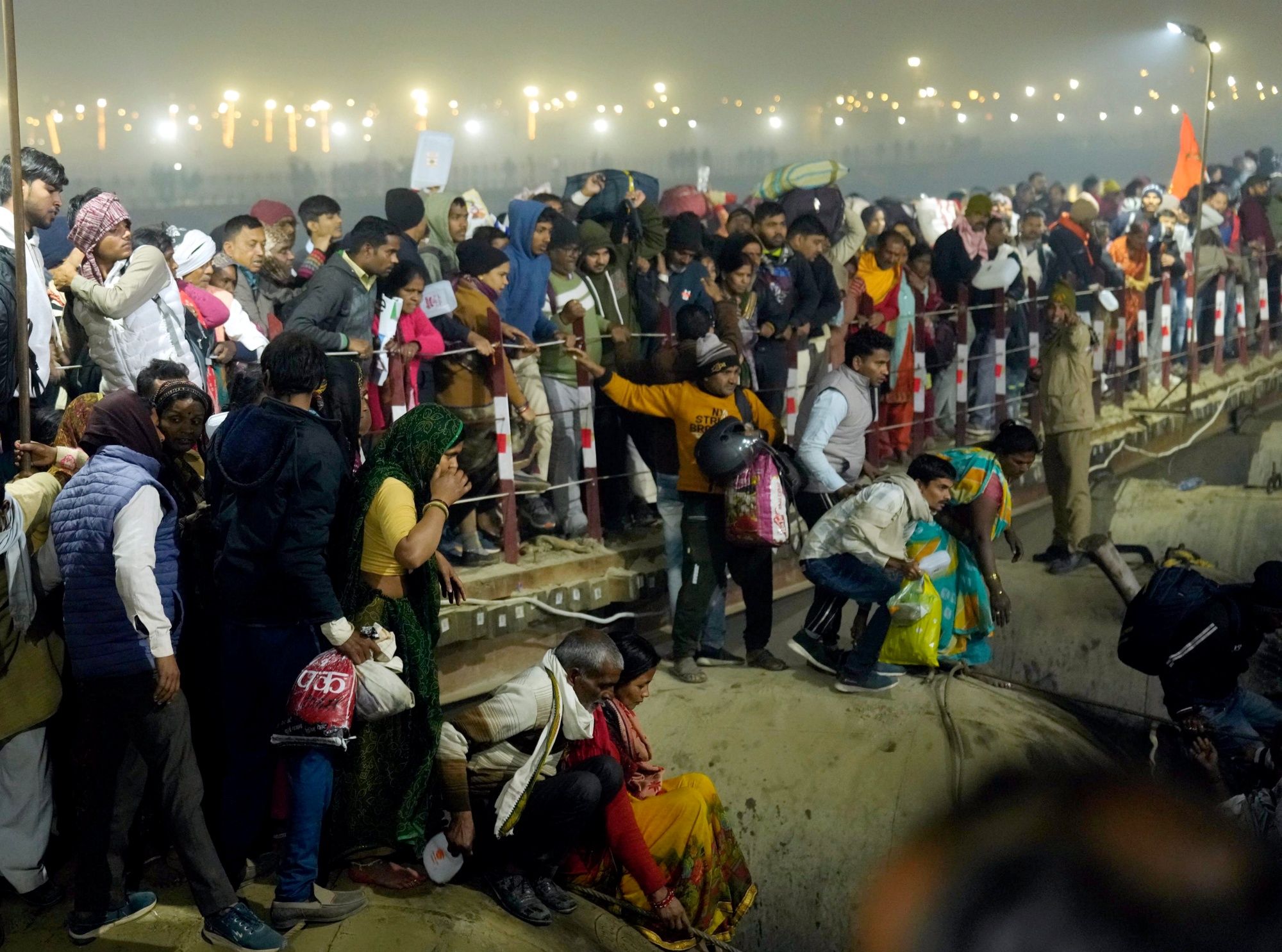 Stampede at Maha Kumbh several feared dead