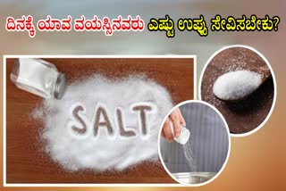 SALT INTAKE PER DAY AS AGE GROUP  DAILY SALT INTAKE  HOW MUCH SODIUM PER DAY  DAILY SALT INTAKE IN GRAMS