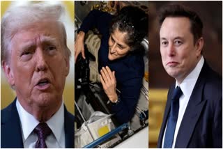 SPACEX  ELON MUSK DONALD TRUMP  US ASTRONAUTS  SUNITA WILLIAMS