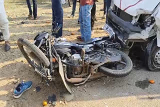 CRPF Jawan died in road accident