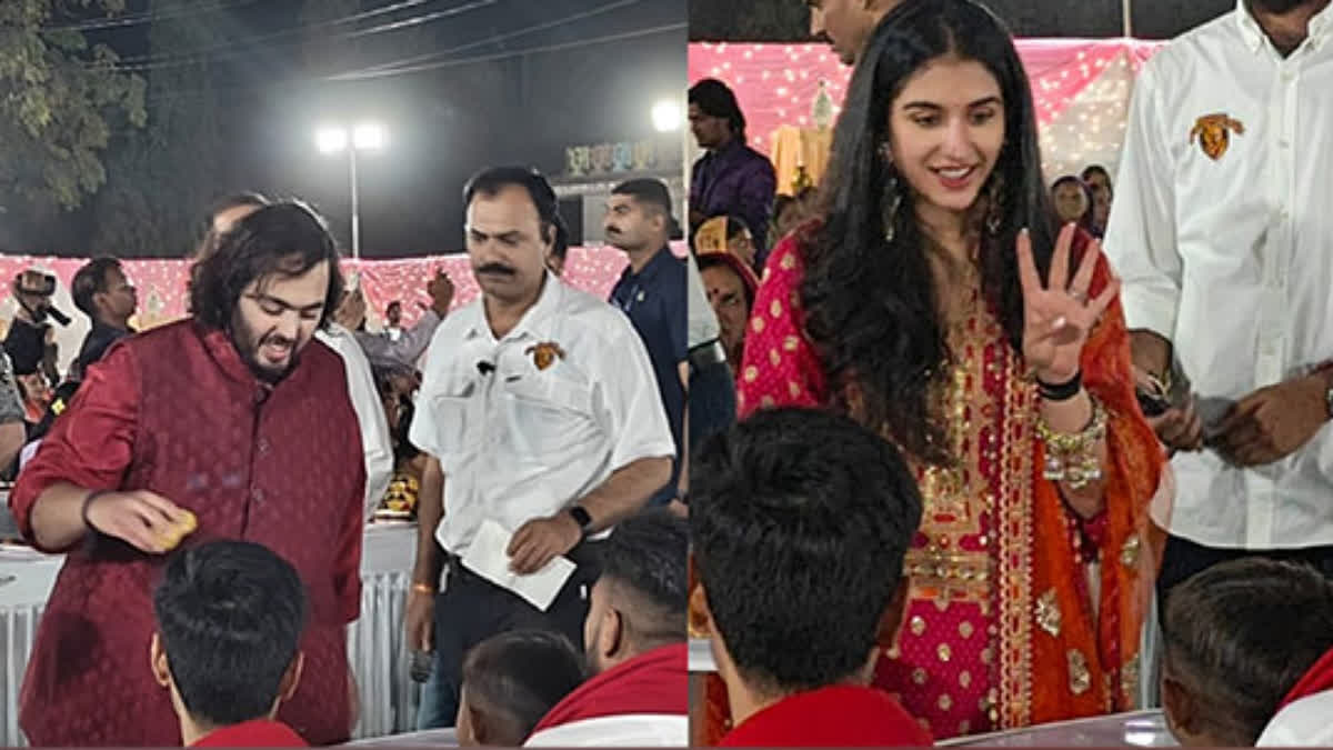 Watch: Anant Ambani, Radhika Merchant Serve Food Ahead of Lavish Wedding in Jamnagar