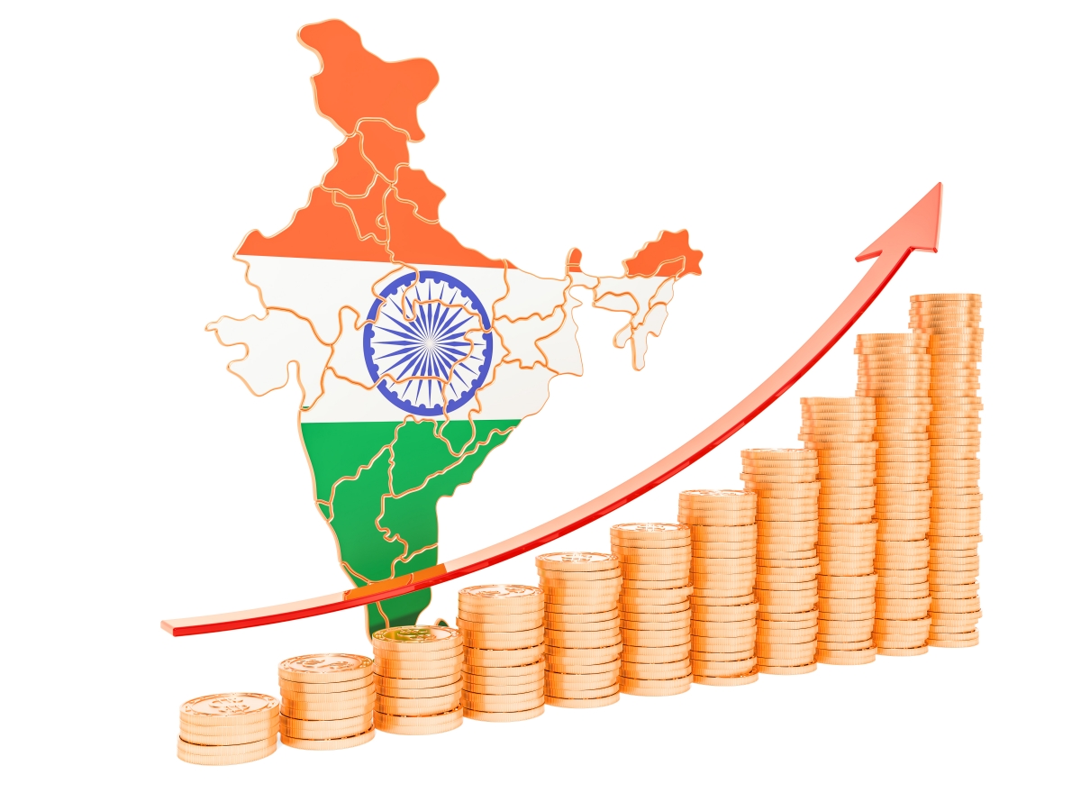 Increase in India's GDP