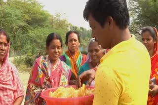 Sandeshkhali Local People Celebrate