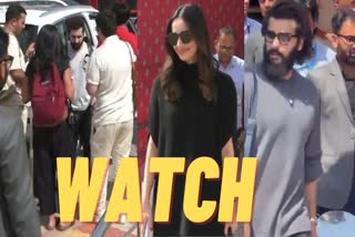 Watch Anant Ambani-Radhika Merchant pre wedding events Ranbir Alia To arjun kapoor reach Jamnagar gujrat