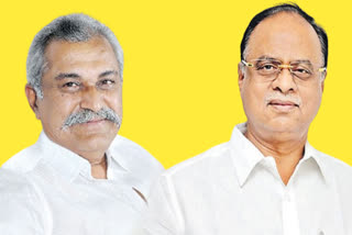 MP Vemireddy Prabhakar Reddy Meets  MLA Manugunta