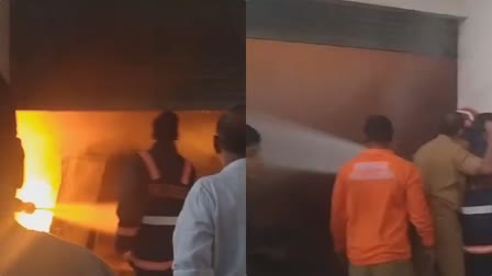 Oil Manufacturing Unit Caught Fire  കോട്ടയം രാമപുരം  fireforce  taste it oil factory