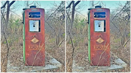 Nowadays many people come to Kasu Brahmananda Reddy National Park for walking in the morning and evening every day. However, they did not identify the petrol pump.