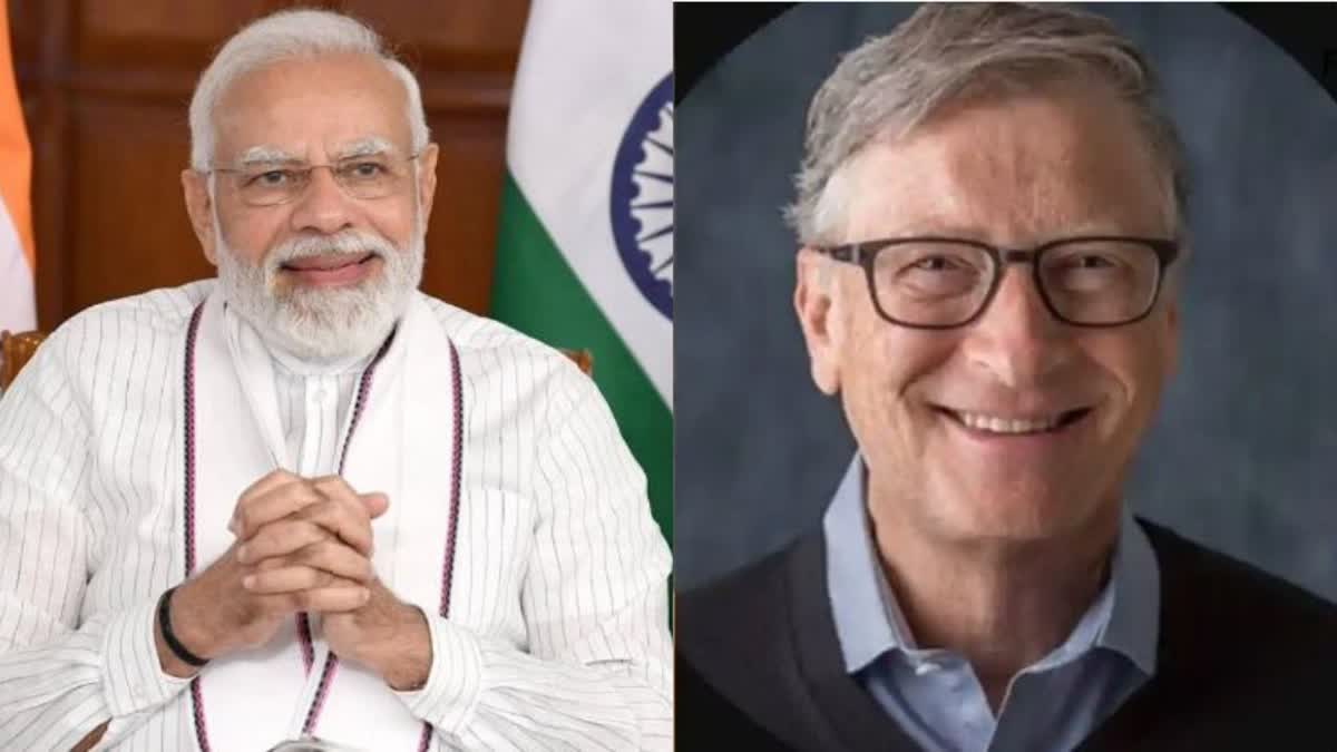PM Modi Bill Gates