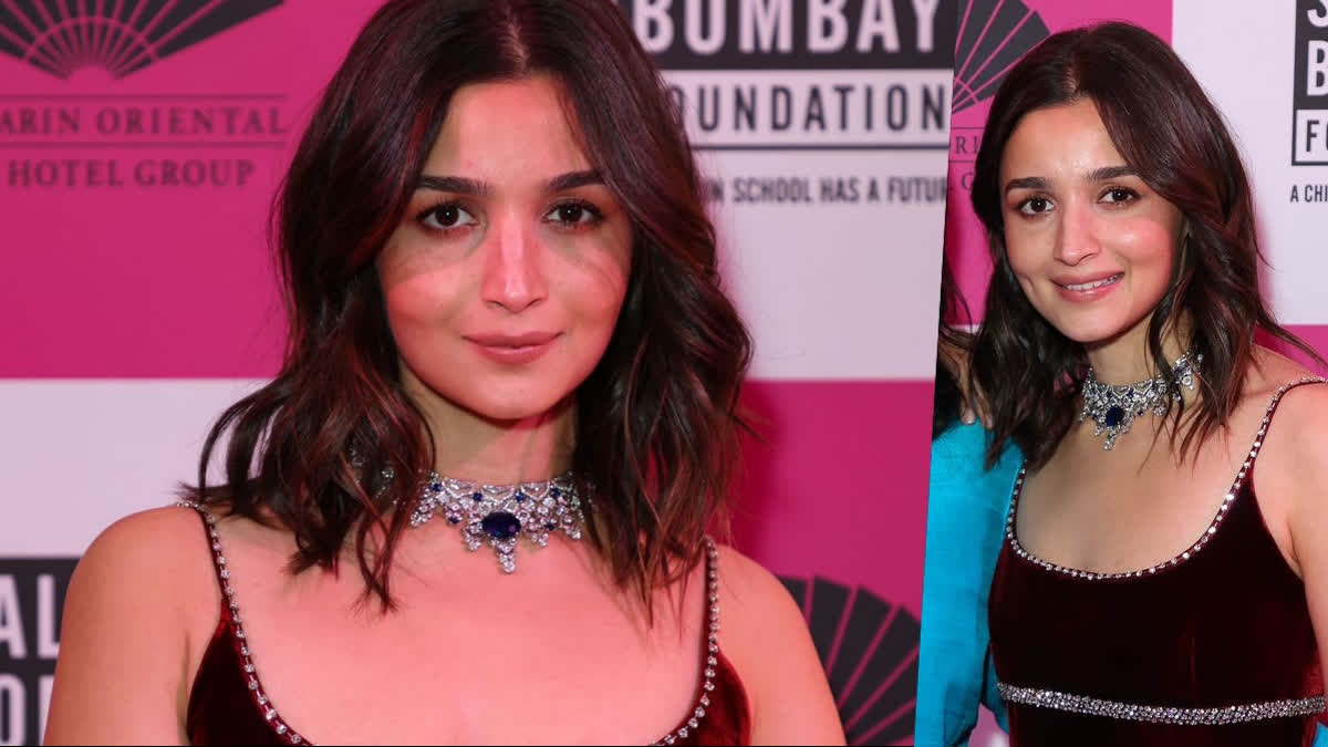 Alia Bhatt Stuns in Rs 20 Cr Sapphire Jewellery at London's Hope Gala - Watch