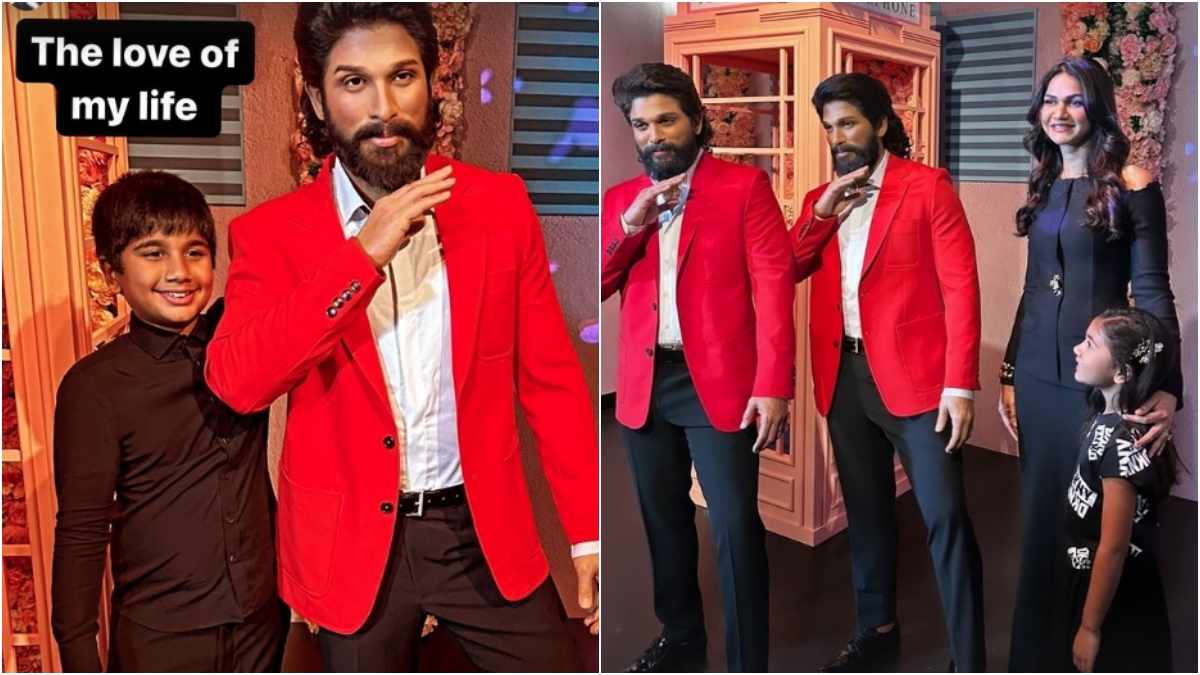 Allu Arjun unveil his wax statue