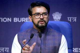 Union Minister Anurag Thakur defended PM Modi from corruption accusations, stating that Congress and AAP have no achievements. Their only job is to abuse him daily. He further questioned jailed Delhi CM Arvind Kejriwal for not skipping ED summons nine times.