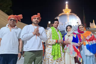Film actress Mishika Chaurasia attended the Dargah of Khwaja Garib Nawaz in ajmer