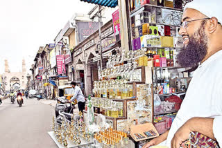 ATTARS IN HYDERABAD  DEMAND FOR ATTARS DURING RAMZAN  RAMZAN CRAZE FOR ATTARS  DIFFERENT VARIETIES OF ATTARS