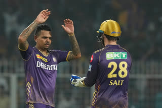 West Indian spinner Sunil Narine became the first Kolkata Knight Riders (KKR) player to appear in 500 T20 fixtures.