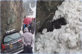 snow-avalanche-in-srinagar-leh-highway-no-causality-reported