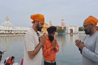 Punjabi singer Jasbir Singh Jassi reached Sachkhand Sri Harimandar Sahib to thank God