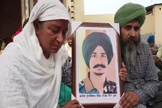 death of soldier Sukhwinder Singh
