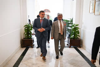 he visiting Ukrainian Foreign Minister Dymytro Kuleba on Friday discussed the peace formula and next steps on the implementation with his Indian counterpart Dr Jaishankar here at Hyderabad House in New Delhi.