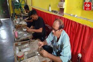 On the occasion of Rongali Bihu, there is a lot of busyness in the gold industry in Barpeta
