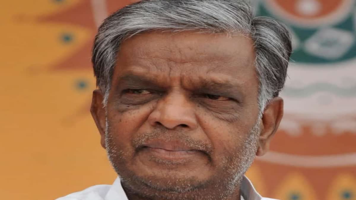 Dalit leader, BJP MP V Srinivas Prasad Passed Away(photo etv bharat)