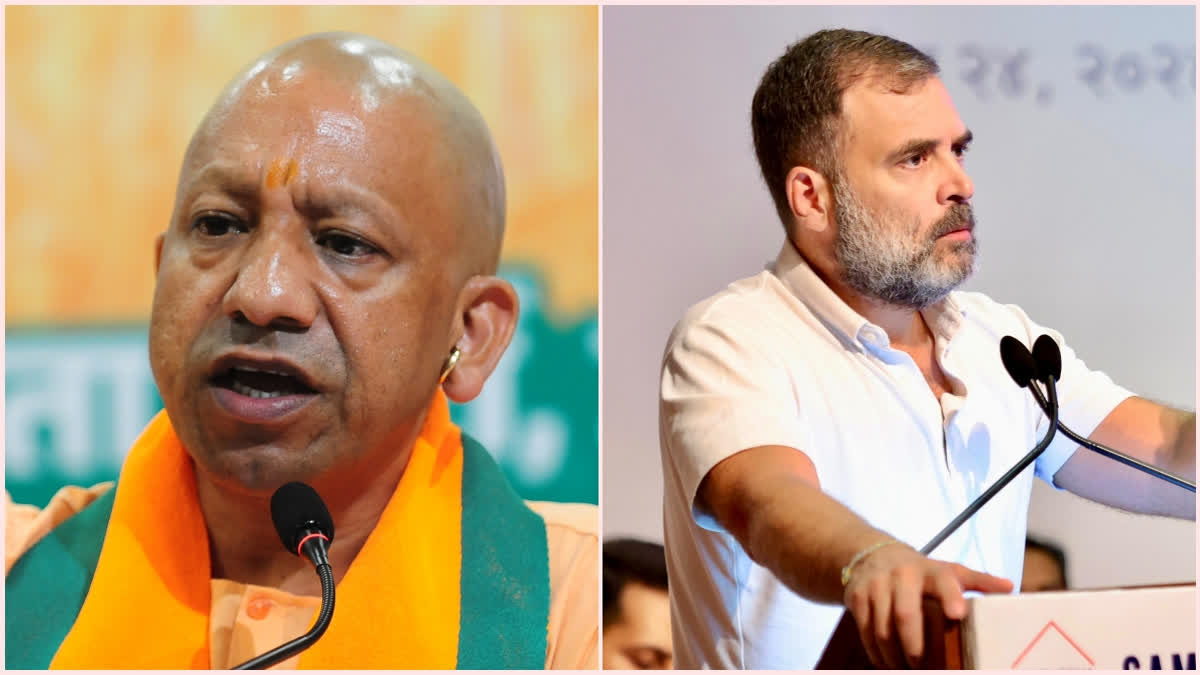'Accidental Hindu' Should Talk about Atrocities Committed by Mughals: Adityanath's Dig at Rahul