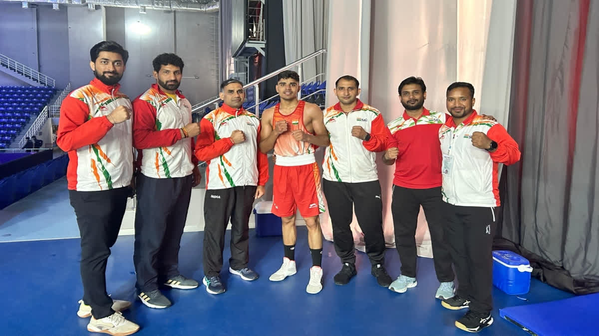 Brijesh, Sagar and Sumit Confirm Medals for India at ASBC Asian U-22 and Youth Boxing C'ships