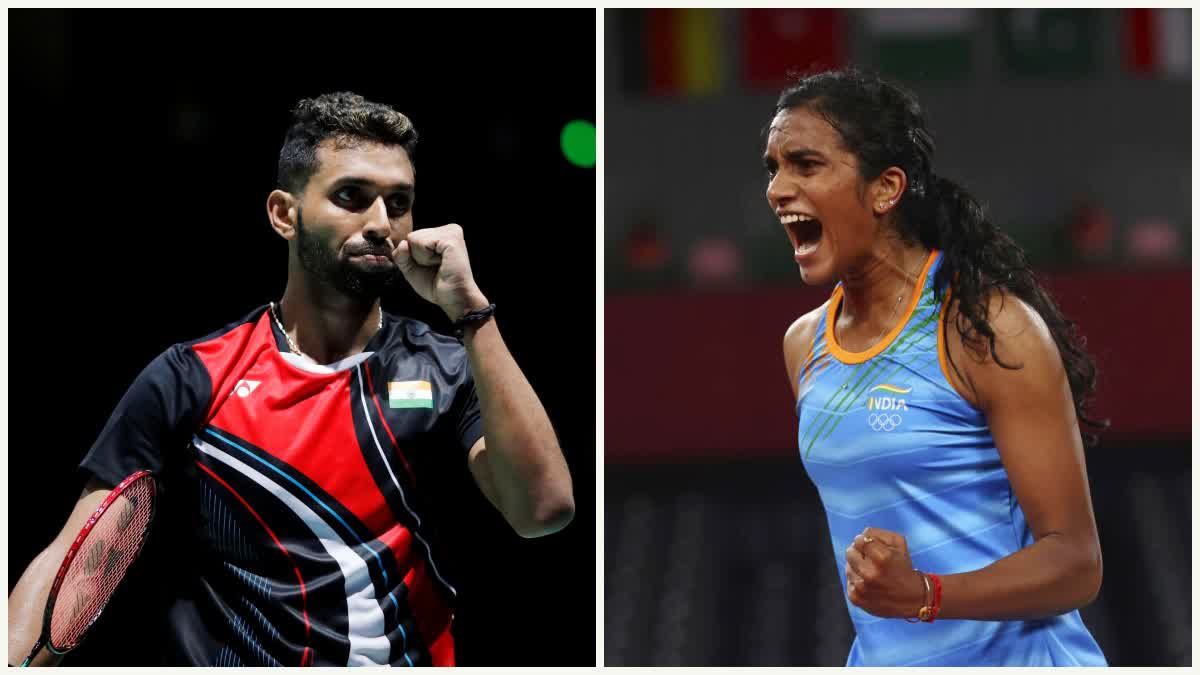 hs prannoy and pv sindhu