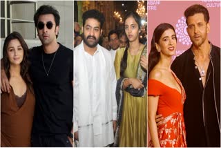 JR NTR  ALIA BHATT AND RANBIR KAPOOR  HRITHIK AND SABA AZAD  KARAN JOHAR