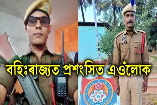 two assam police person turns savior for a woman who attempts to commit suicide in up