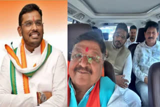 Indore LS Seat Cong Candidate Akshay Bam Withdraws Nomination; Reaches BJP Office