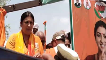 Smriti Irani Files Nomination from Amethi Lok Sabha Seat