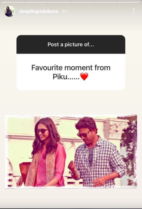 Deepika Padukone's Favorite Moment With Irrfan Khan From Piku