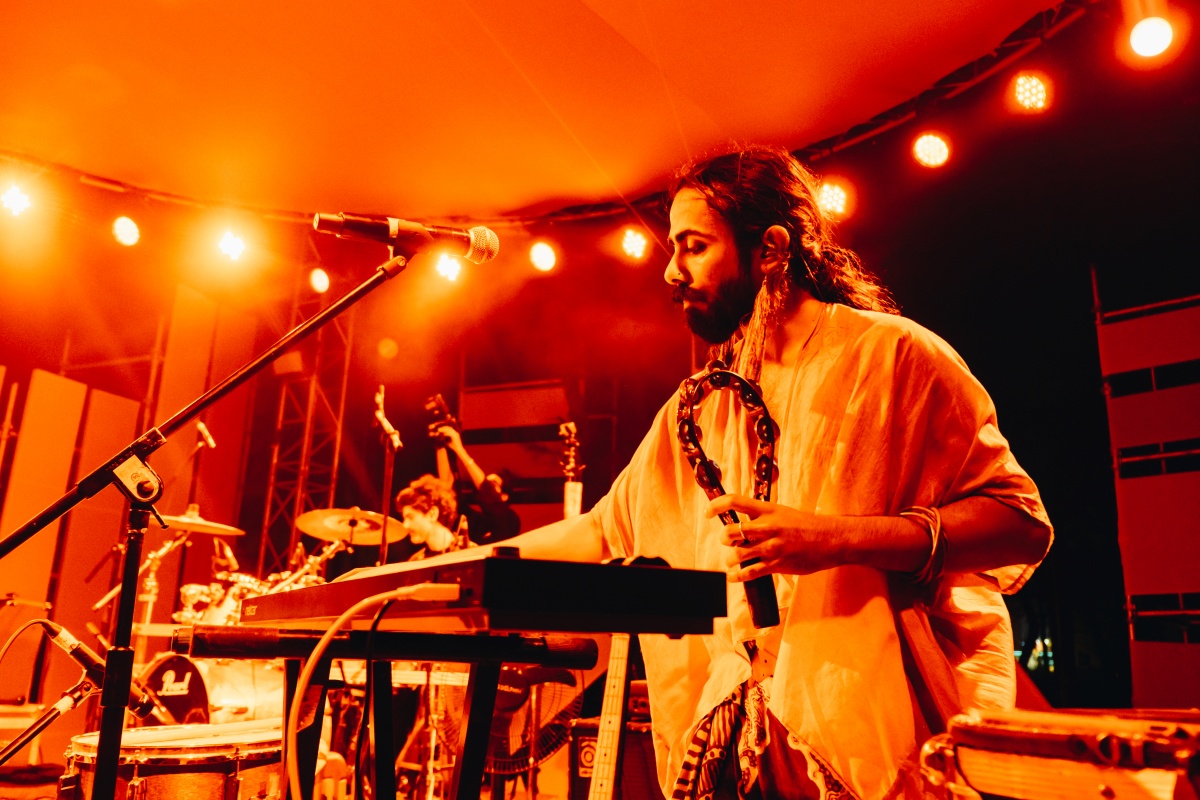 Musician Biju Nambiar from The Tapi Project