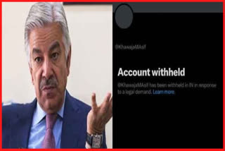 پاکستان کے وزیر دفاع خواجہ آصف کا بھارت میں سابق اکاؤنٹ بند کر دیا گیا