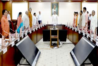 Cabinet meeting chaired by Mohan Yadav