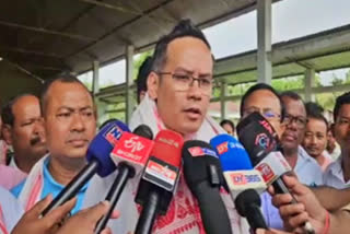 Gaurav Gogoi in Charaideo